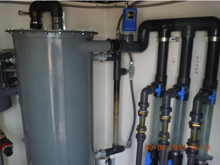 Vacuum Extraction Moisture Knockout Tank  